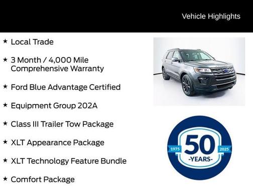 2018 Ford Explorer XLT