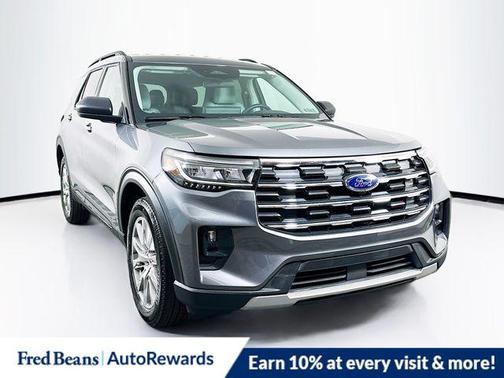 Gray Metallic 2026 Ford Explorer Active