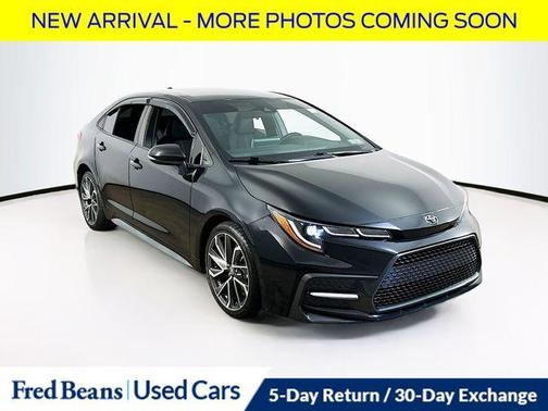 Black Sand Pearl 2021 Toyota Corolla SE