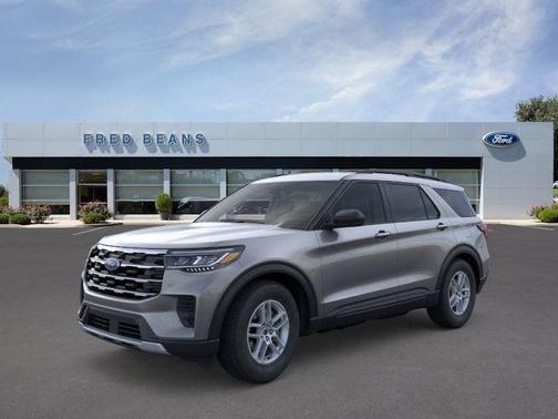 Gray 2026 Ford Explorer Active