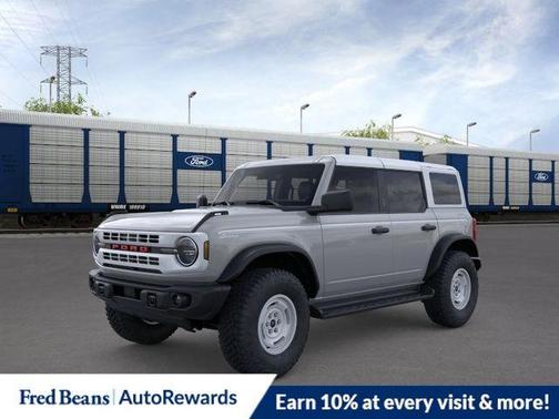 Avalanche Gray 2026 Ford Bronco Heritage Edition