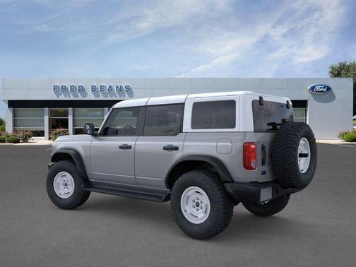 Avalanche Gray 2026 Ford Bronco Heritage Edition
