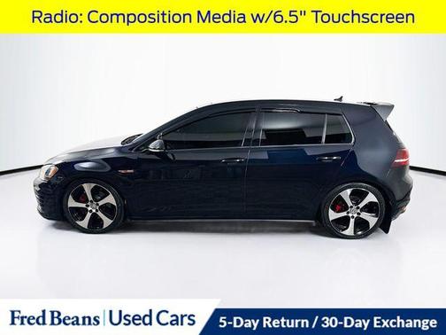 Deep Black Pearl Effect 2016 Volkswagen Golf GTI 2.0T SE 4-Door
