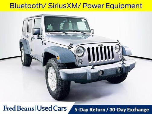 Billet Silver Metallic Clearcoat 2016 Jeep Wrangler Unlimited Sport