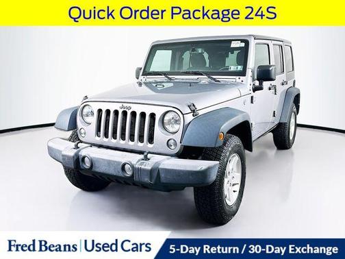 Billet Silver Metallic Clearcoat 2016 Jeep Wrangler Unlimited Sport