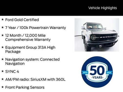 2022 Ford Bronco Outer Banks