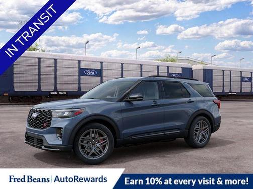 Blue 2027 Ford Explorer ST