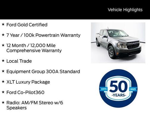 Carbonized Gray Metallic 2023 Ford Maverick XLT