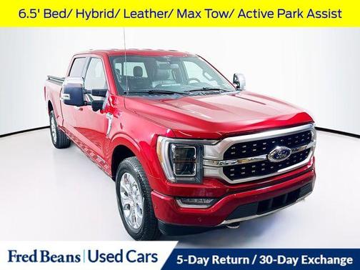 Rapid Red Metallic Tinted Clearcoat 2021 Ford F-150 Platinum