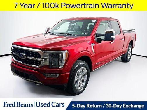 Rapid Red Metallic Tinted Clearcoat 2021 Ford F-150 Platinum