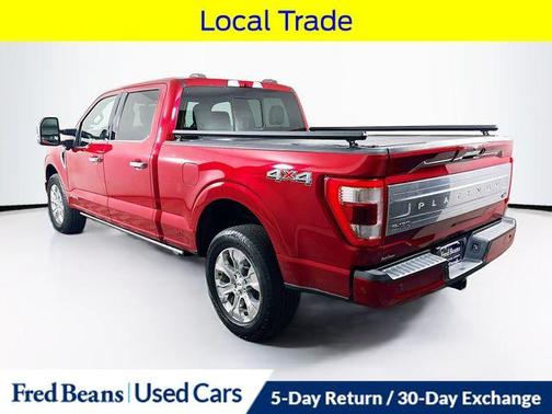Rapid Red Metallic Tinted Clearcoat 2021 Ford F-150 Platinum