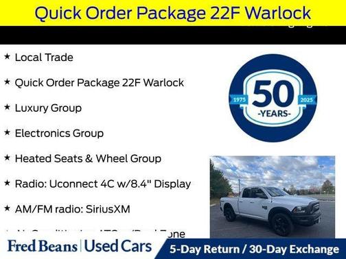 2019 RAM 1500 Classic Warlock