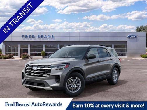 Gray 2027 Ford Explorer Active