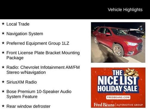 2019 Chevrolet Traverse Premier