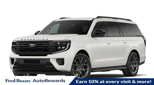 White Metallic 2026 Ford Expedition Max Platinum