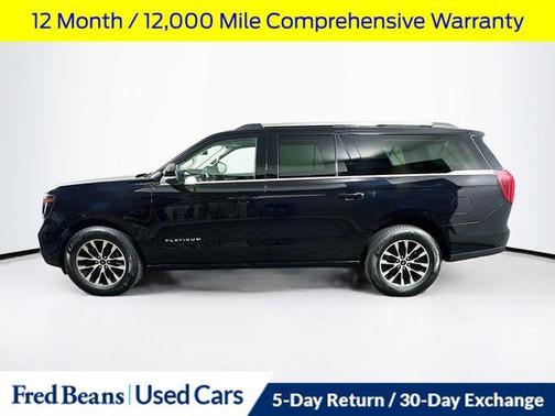 Agate Black Metallic 2025 Ford Expedition Max Platinum