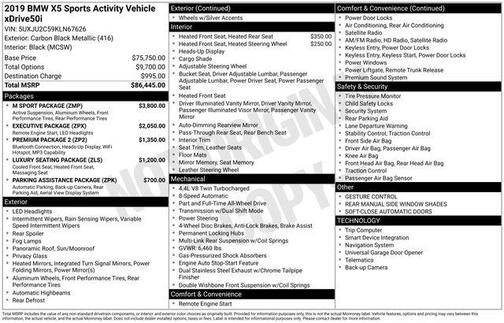 2019 BMW X5 xDrive50i