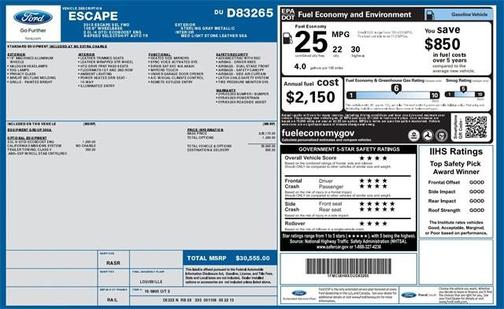 2013 Ford Escape SEL