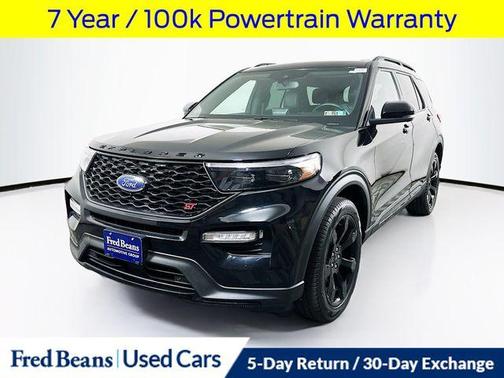 Agate Black Metallic 2023 Ford Explorer ST
