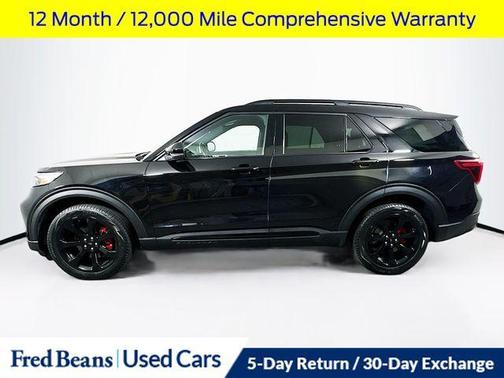 Agate Black Metallic 2023 Ford Explorer ST