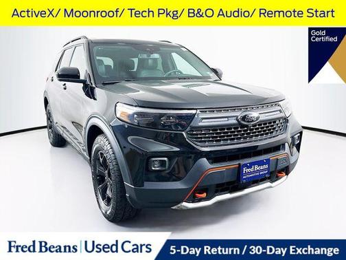Agate Black Metallic 2023 Ford Explorer Timberline