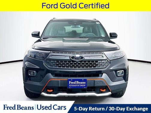 Agate Black Metallic 2023 Ford Explorer Timberline