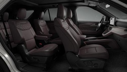 White 2026 Ford Explorer Platinum