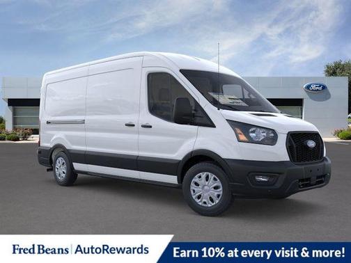 Oxford White 2026 Ford Transit-250 148 WB Medium Roof Cargo