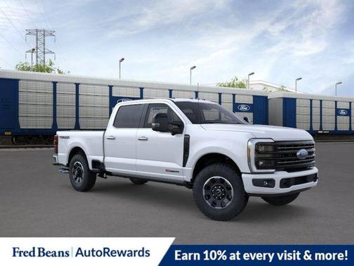 White 2026 Ford F-250 Platinum