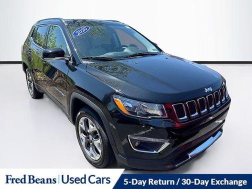 Diamond Black 2020 Jeep Compass Limited