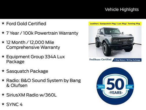 2023 Ford Bronco Badlands