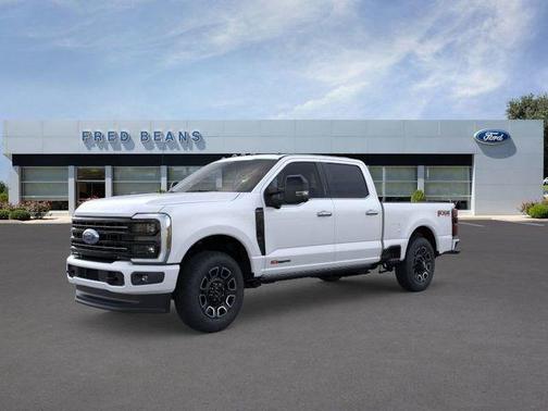 White Metallic 2026 Ford F-250 Platinum