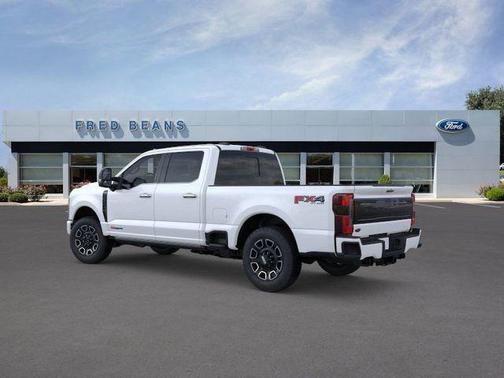 White Metallic 2026 Ford F-250 Platinum