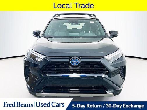 Midnight Black Metallic 2023 Toyota RAV4 Hybrid SE