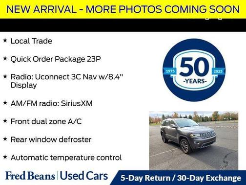 2017 Jeep Grand Cherokee Overland