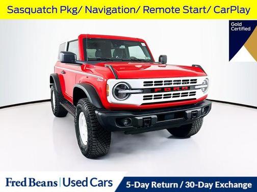 Race Red 2024 Ford Bronco Heritage Edition