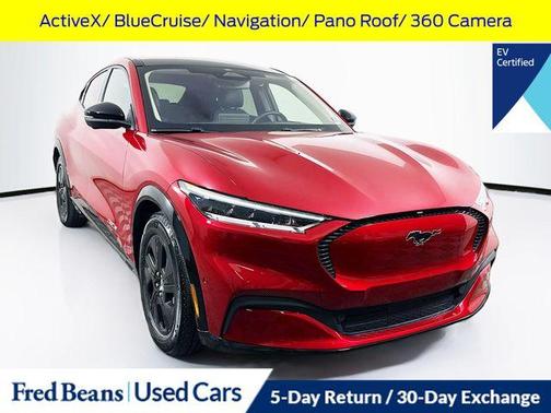 Rapid Red Metallic Tinted Clearcoat 2023 Ford Mustang Mach-E California Route 1