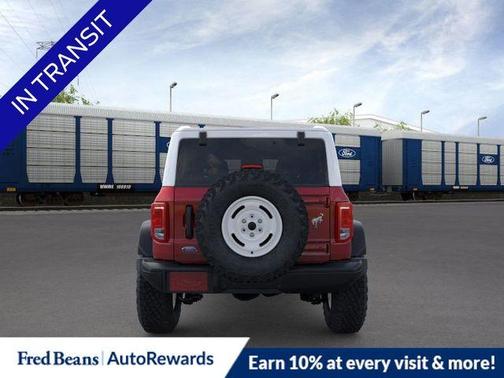 Ruby Red Metallic Tinted Clearcoat 2026 Ford Bronco Heritage Edition