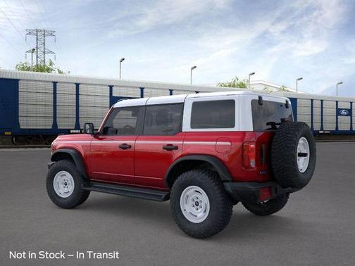 Ruby Red Metallic Tinted Clearcoat 2026 Ford Bronco Heritage Edition