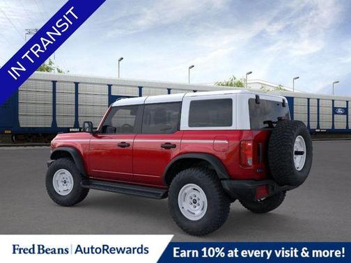 Ruby Red Metallic Tinted Clearcoat 2026 Ford Bronco Heritage Edition