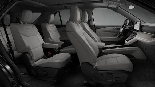 Agate Black Metallic 2026 Ford Explorer Platinum