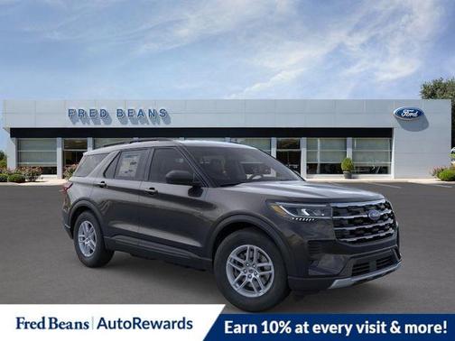 Black Metallic 2026 Ford Explorer Active