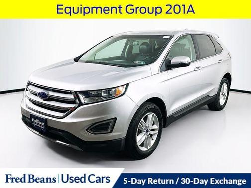 Ingot Silver Metallic 2016 Ford Edge SEL