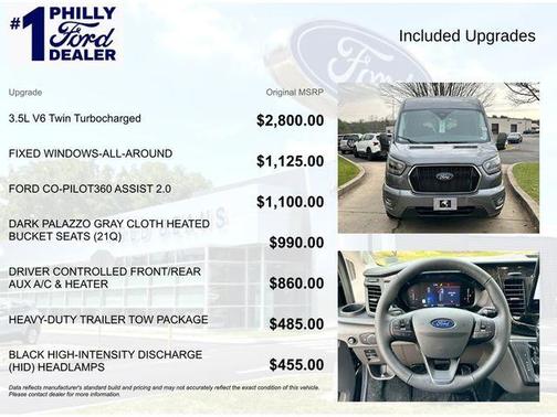 Gray Metallic 2026 Ford Transit-250 148 WB Medium Roof Cargo