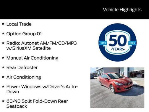 2013 Hyundai ELANTRA GLS