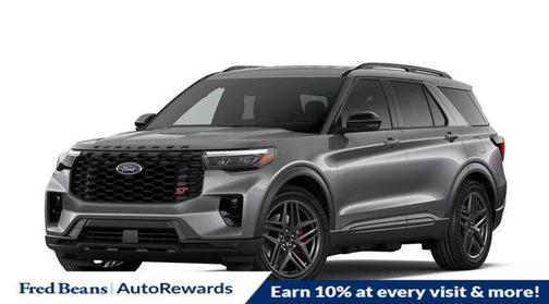 Gray 2026 Ford Explorer ST