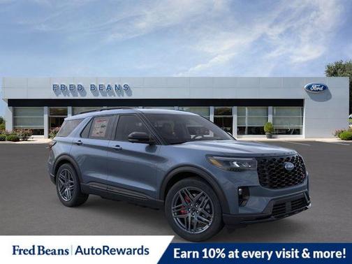Vapor Blue 2026 Ford Explorer ST