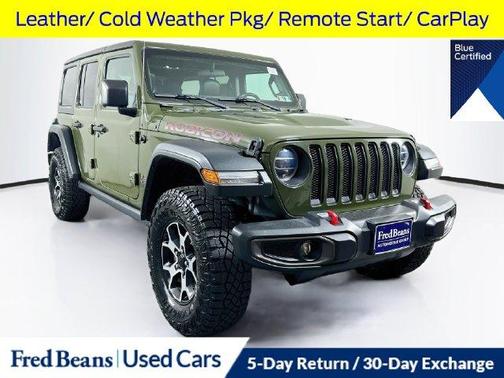 Sarge Green Clearcoat 2021 Jeep Wrangler Unlimited Rubicon