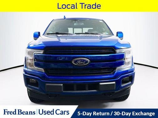 Lightning Blue 2018 Ford F-150 Lariat