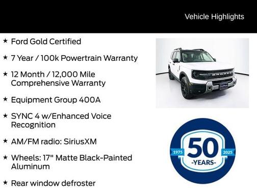 2025 Ford Bronco Sport Badlands